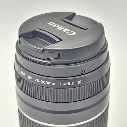 Canon EF Zoom Lens 75-300mm f/4.5-5.6 III Auto Lens