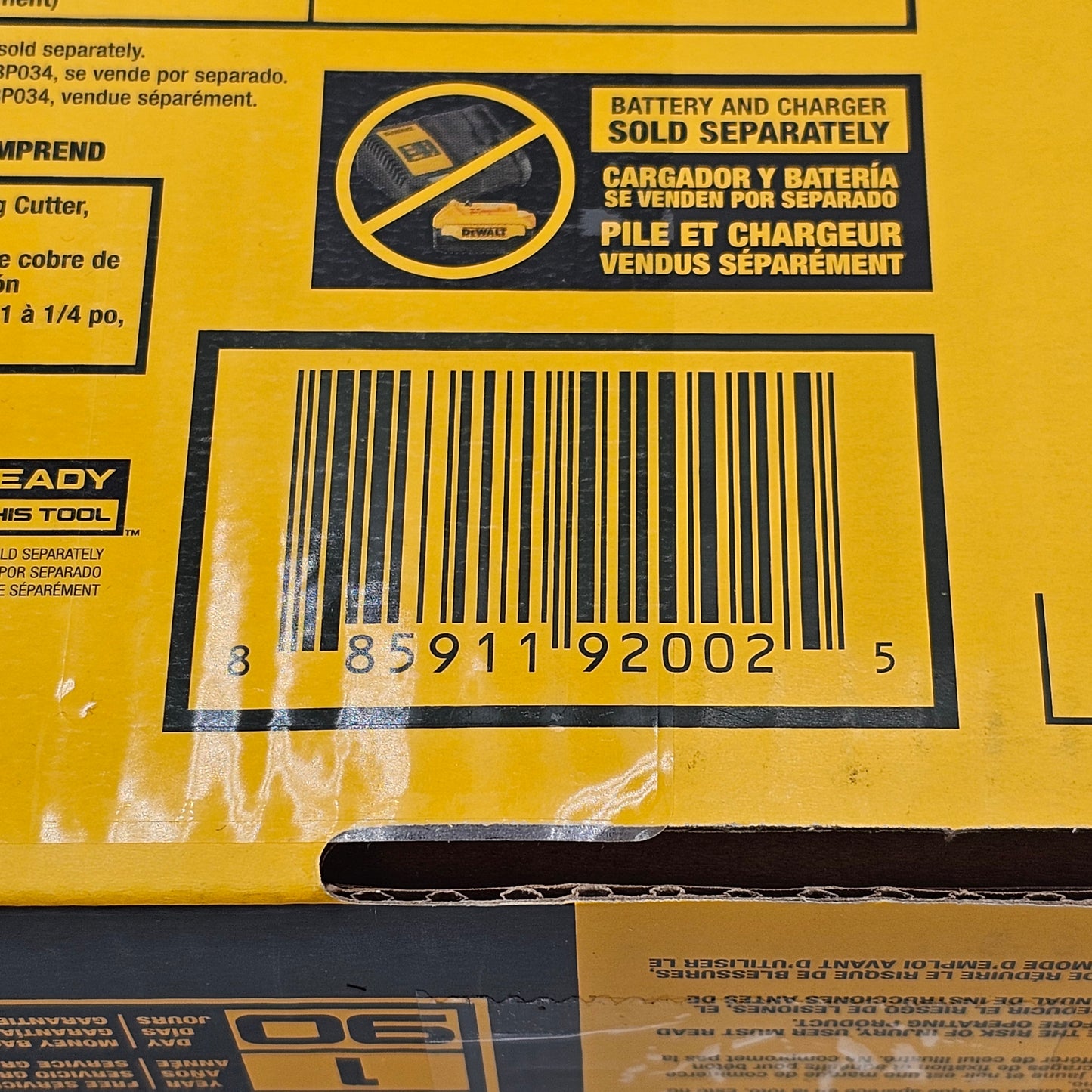 New DeWalt DCE154B 20V MAX Copper Tubing Cutter