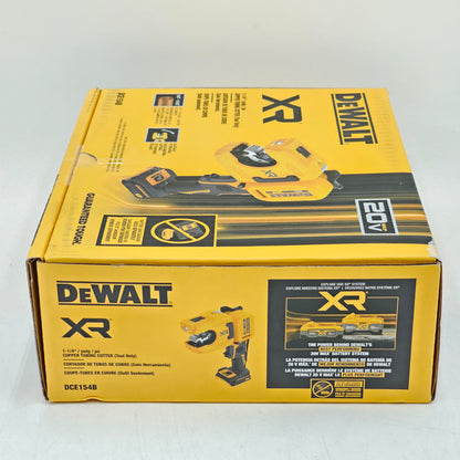 New DeWalt DCE154B 20V MAX Copper Tubing Cutter