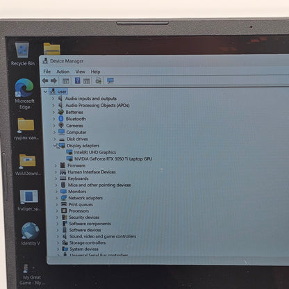 Acer Nitro 5 AN515‑58 15.6" i5-12450H 2.0GHz 16GB RAM 512GB SSD RTX 3050 Ti