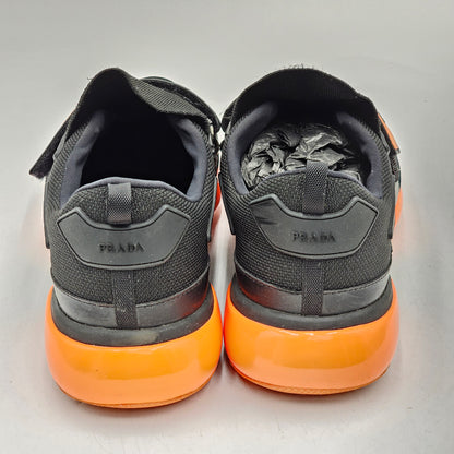 Prada Cloudburst Nero + Arancio Sz 7