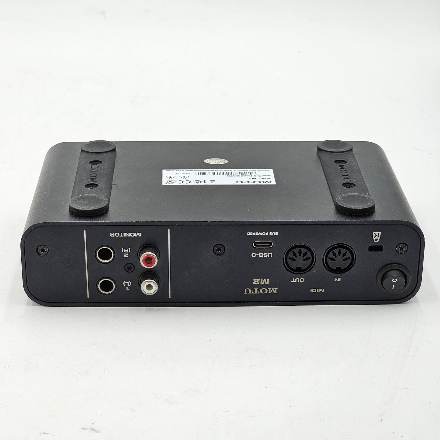 Motu M2 Audio Interface MIDI