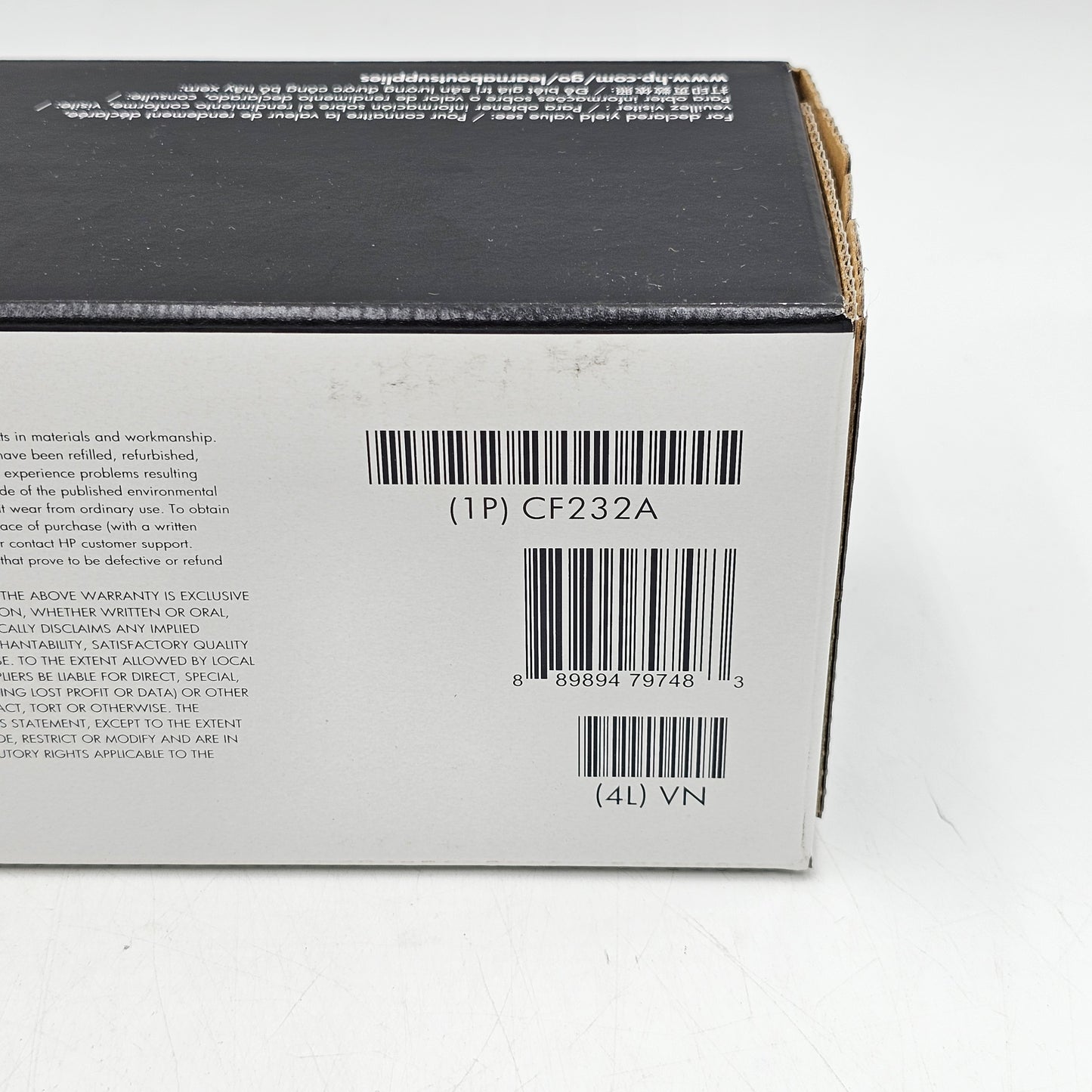 New HP 32A CF232A Black Toner Cartridge