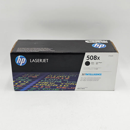 New HP 508X CF360X Black Print Cartridge