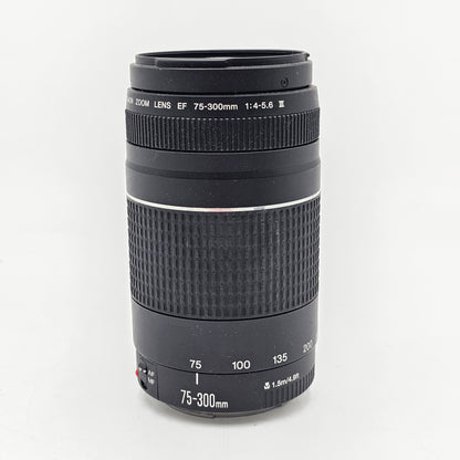 Canon Zoom Lens 75-300mm EF f/1.4-5.6 III Camera Lens