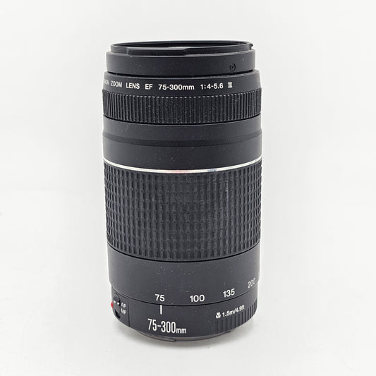Canon Zoom Lens 75-300mm EF f/1.4-5.6 III Camera Lens