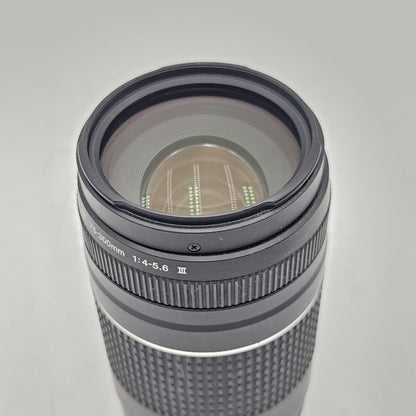 Canon Zoom Lens 75-300mm EF f/1.4-5.6 III Camera Lens