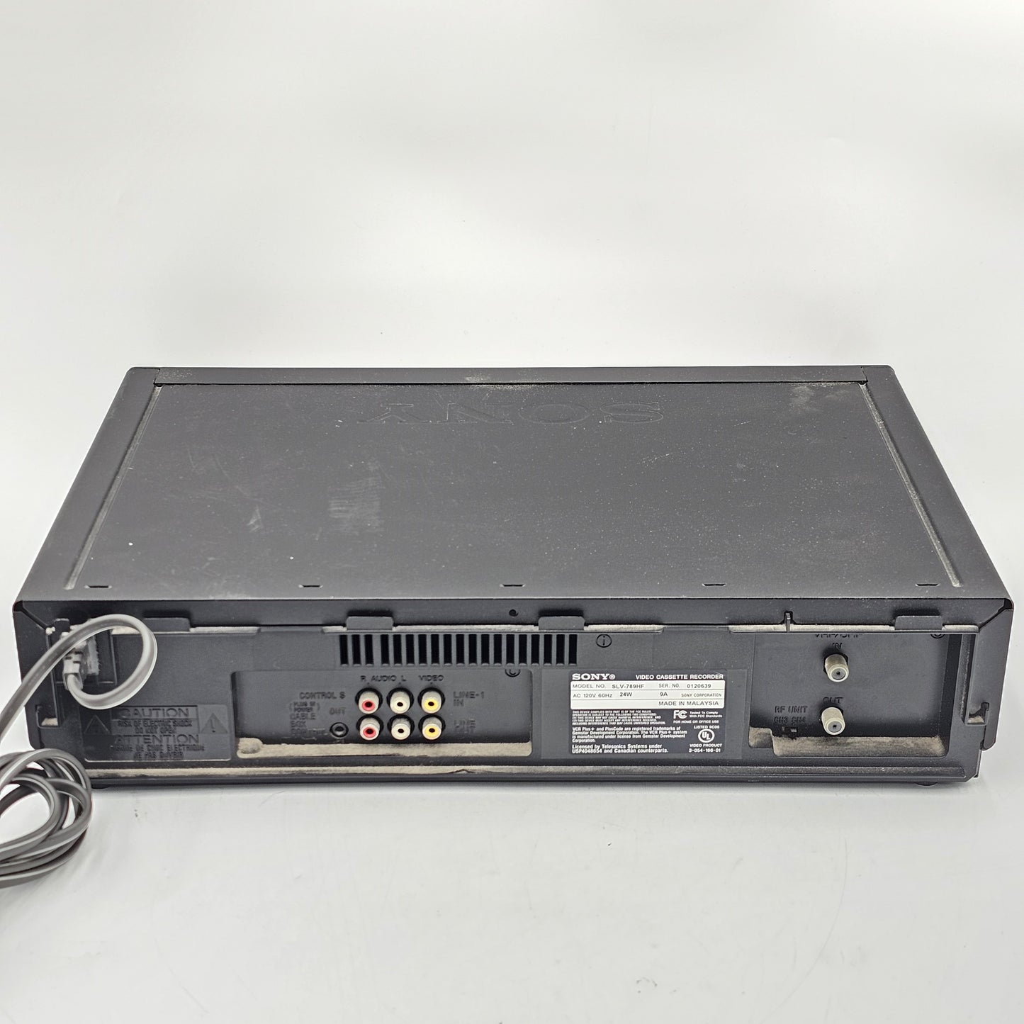 Sony SLV‑789HF Player Hi-Fi Stereo VHS VCR