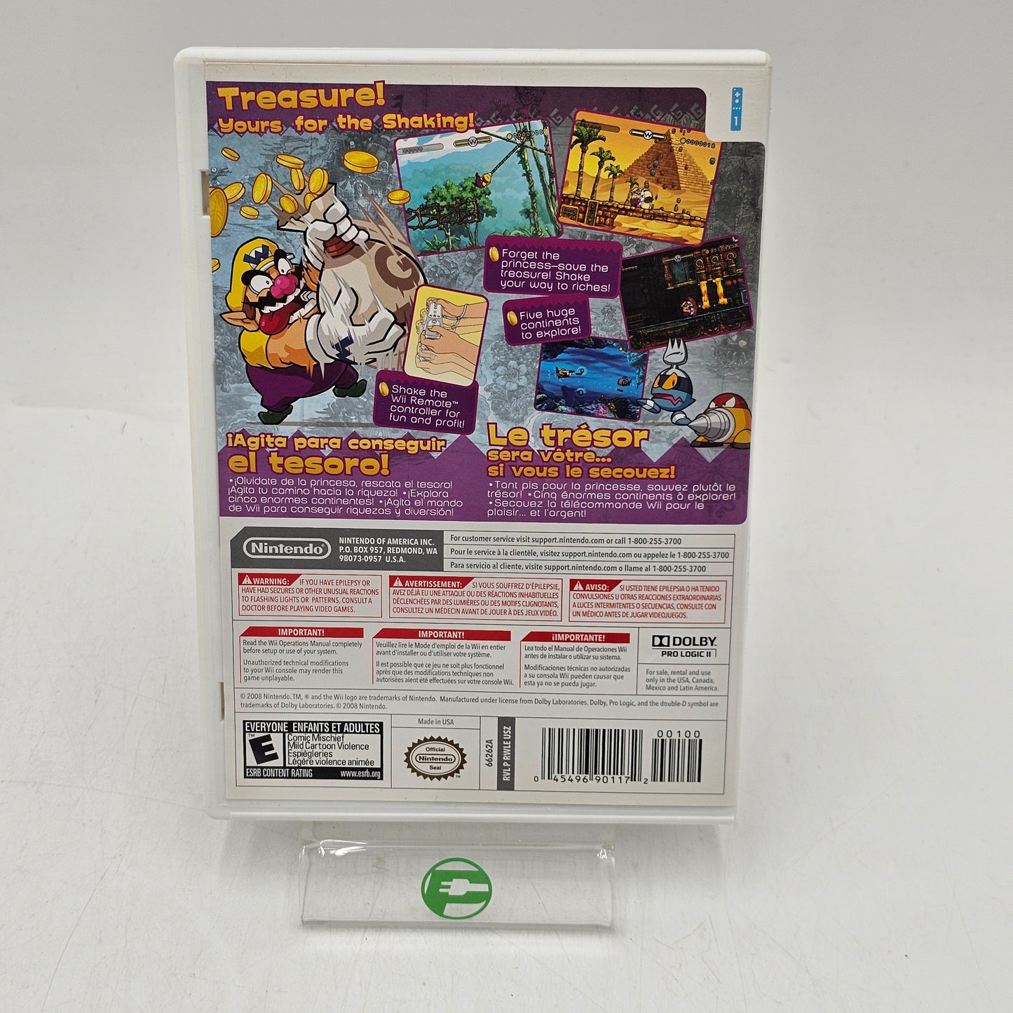 Wario Land Shake It (Nintendo Wii, 2008)