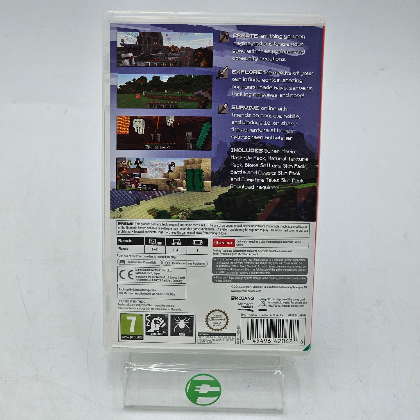 Minecraft (Nintendo Switch, 2018)