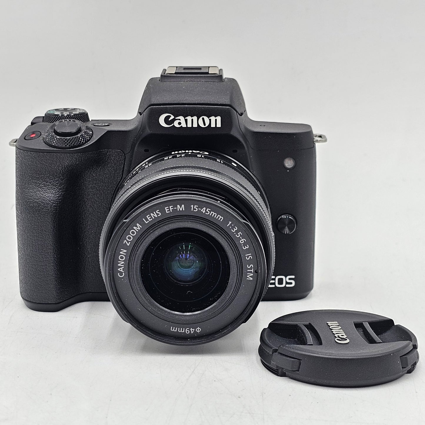 Canon EOS M50 24.1MP Mirrorless Camera with 15-45mm Camera Lens