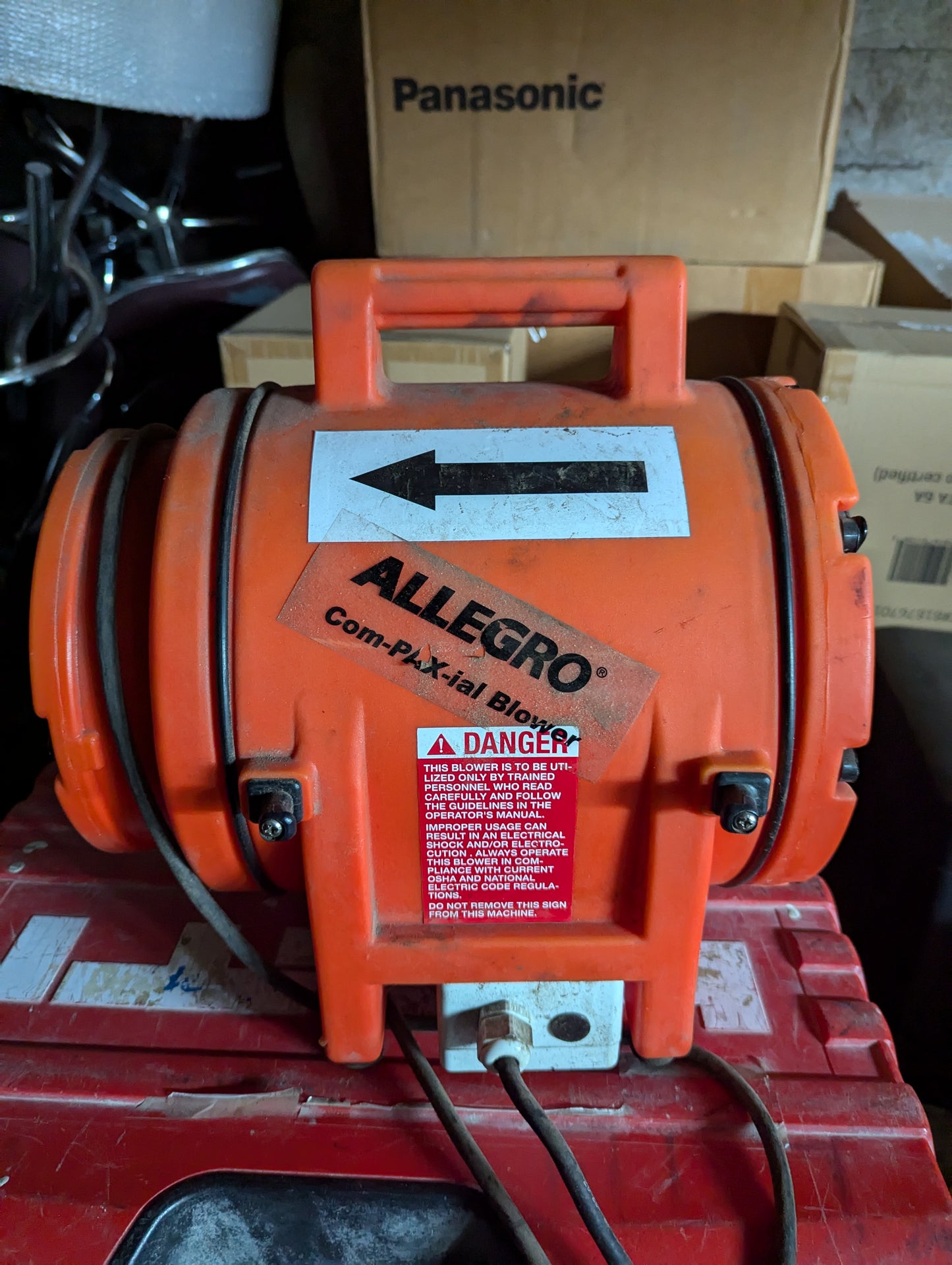 Allegro Industries COM-PAX-IAL Blower Explosion-Proof 9538