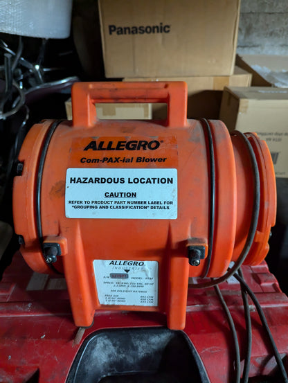 Allegro Industries COM-PAX-IAL Blower Explosion-Proof 9538