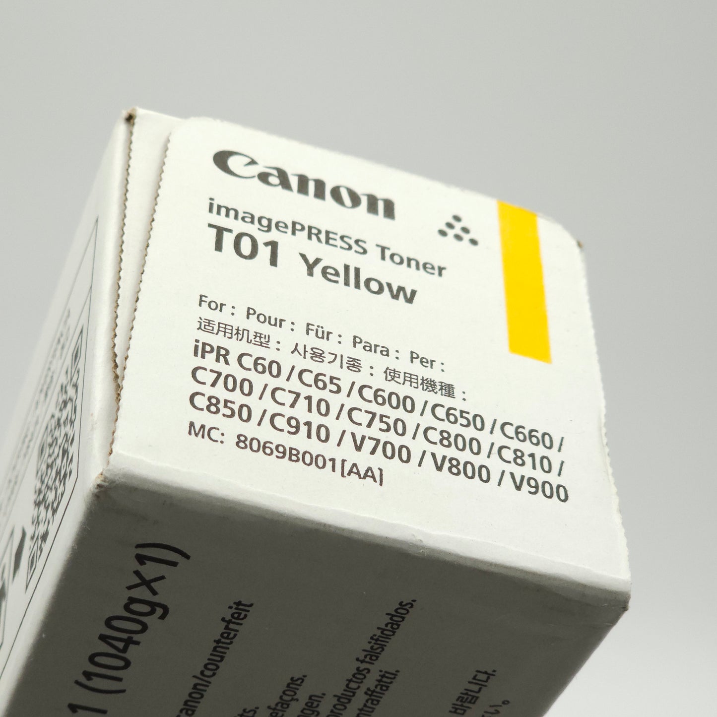 New Canon T01 T42-9331-001 Yellow Toner Cartridge