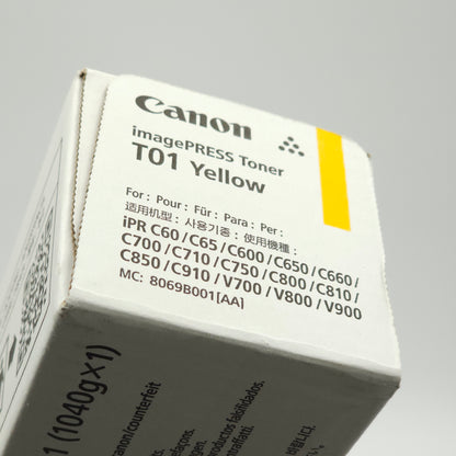 New Canon T01 T42-9331-001 Yellow Toner Cartridge