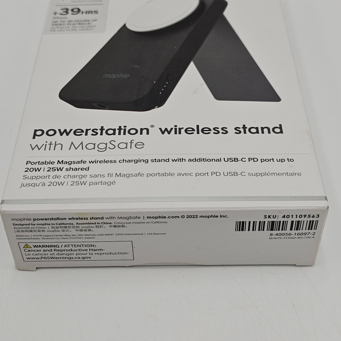 New Mophie Powerstation Wireless Charging Stand with MagSafe and USB-C