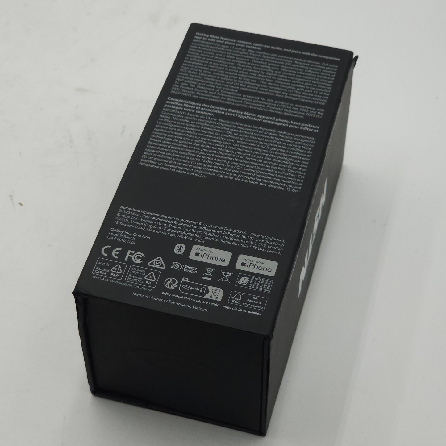 New META OAKLEY HSTN SMART GLASSES 00W8002