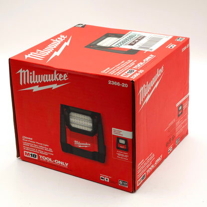 New Milwaukee 2366-20 Rover Dual Power Flood Light M18 Tool Only