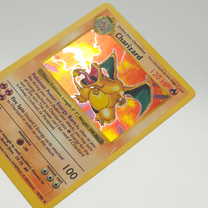 Pokémon TCG Base Set (Shadowless) Charizard 4/102 English
