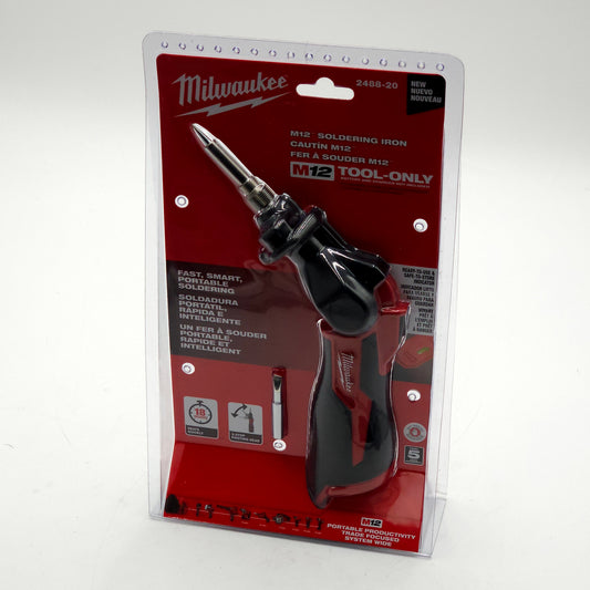 New Milwaukee 2488-20 M12 Soldering Iron Tool Only