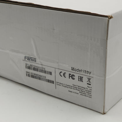 New Fanvil Technology Outdoor Industrial SIP Video Door Phone 133v I33V