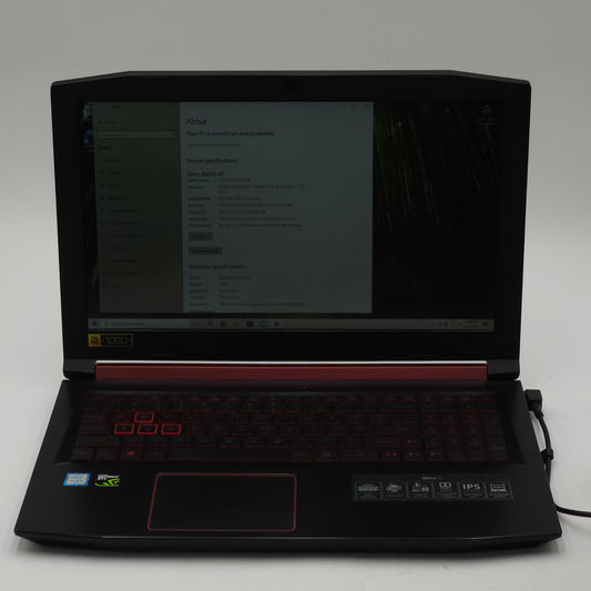 Acer Nitro 5 AN515-51 15.6" i5-7300HQ 2.5GHz 8GB RAM 256GB SSD GTX 1050 Ti