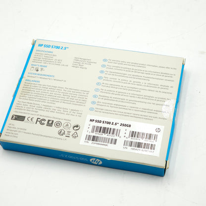 New HP S700 250GB SSD 250 GB