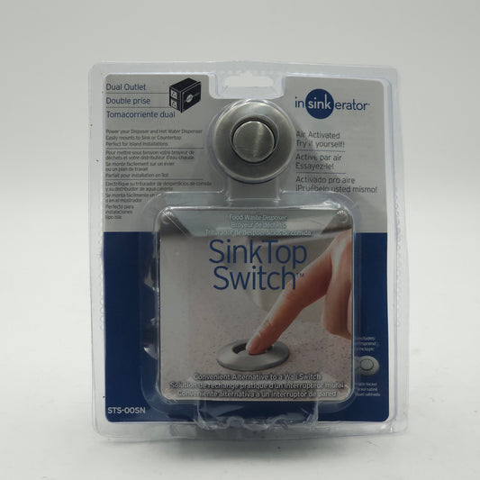 New InSinkErator Sink Top Switch Garbage Disposal