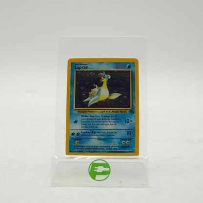 Pokémon TCG Fossil Set Lapras 10/62 Holo Rare