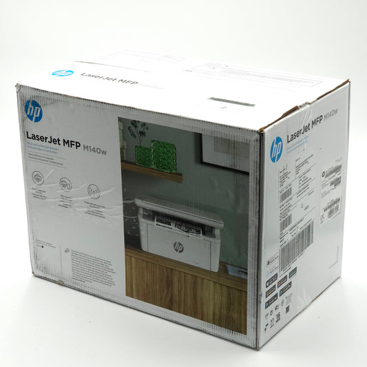 New HP LaserJet MFP M140W Wireless Printer VND5B16875