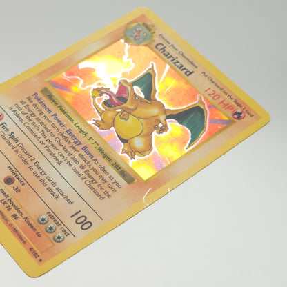 Pokémon TCG Base Set (Shadowless) Charizard 4/102 English