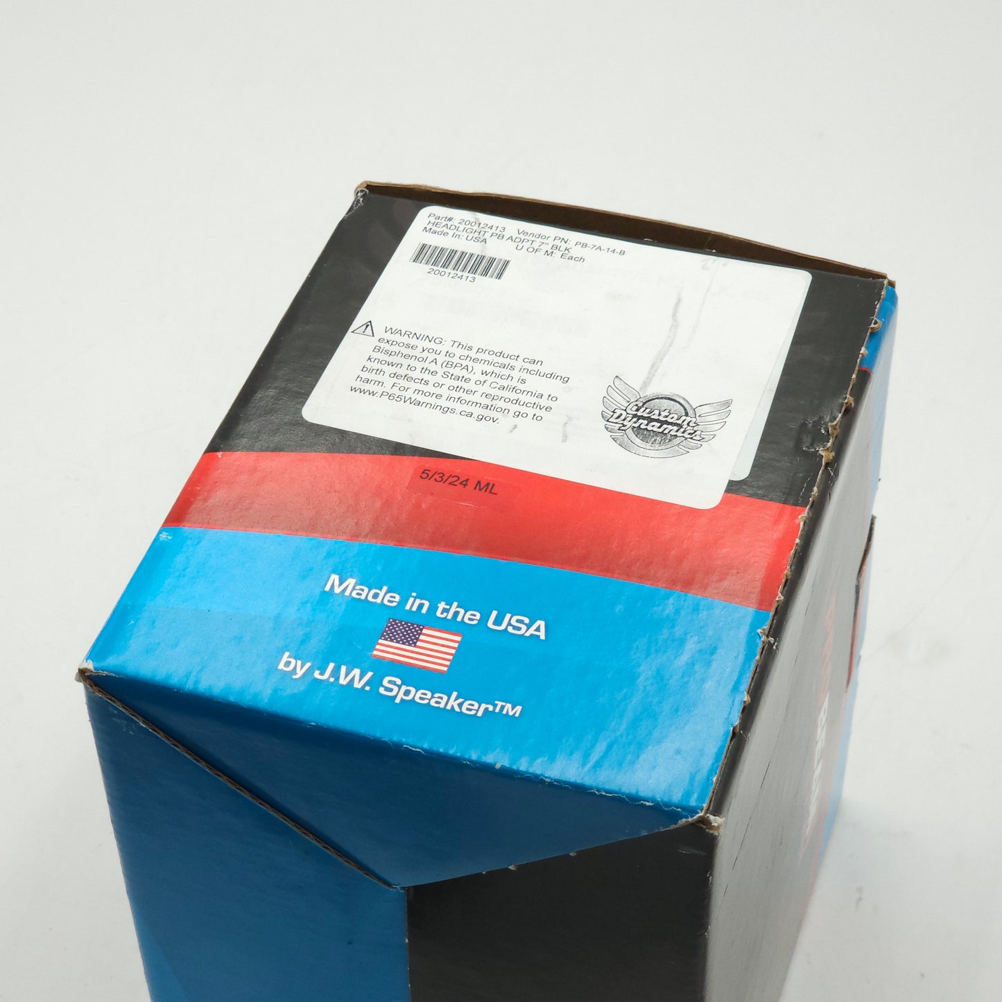 New PRO BEAM CUSTOM DYNAMICS 7" LED Headlamp for Harley-Davidson PB-7A-14-B