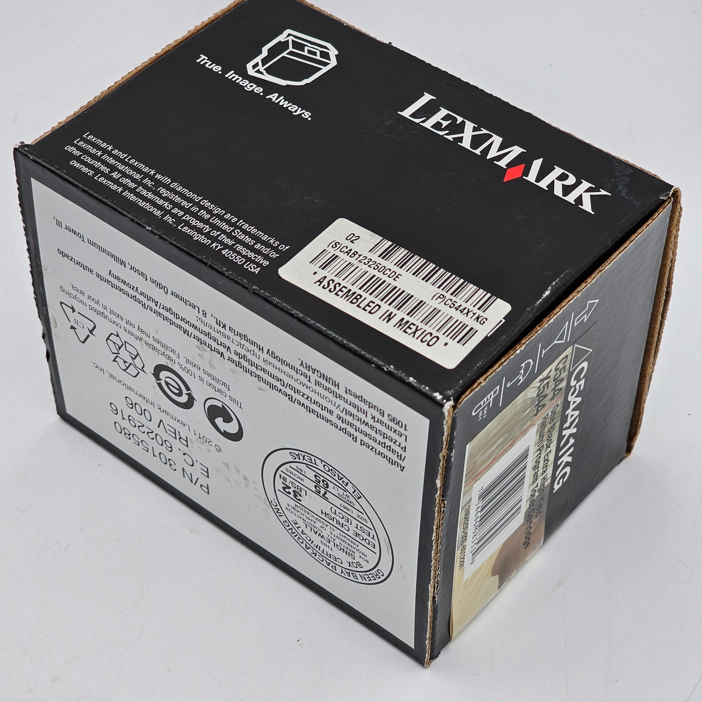 New Lexmark High Yield Laser Toner Cartridge Black C544X1KG