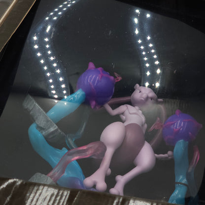 New JAZWARES 13" Large Mewtwo  Deluxe Collector Statue PKW0082