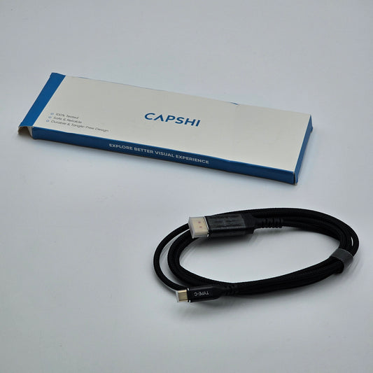 New Capshi Display Port Cable Type C