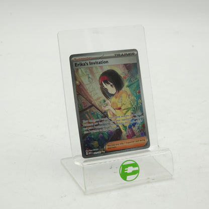 Pokémon TCG Scarlet Violet 151 Erika's Invitation 203/165 Ultra Rare Full Art