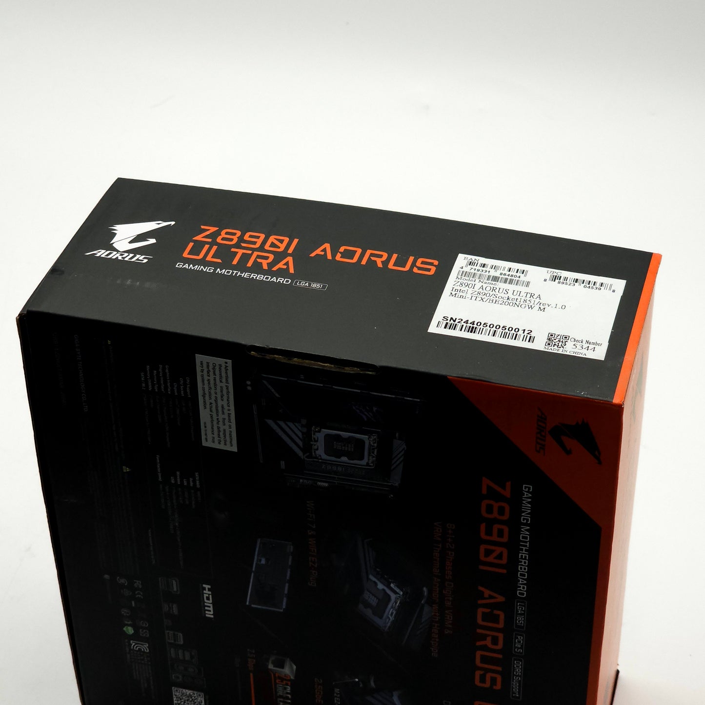 New AORUS Z890I Ultra Gaming Motherboard Mini ITX