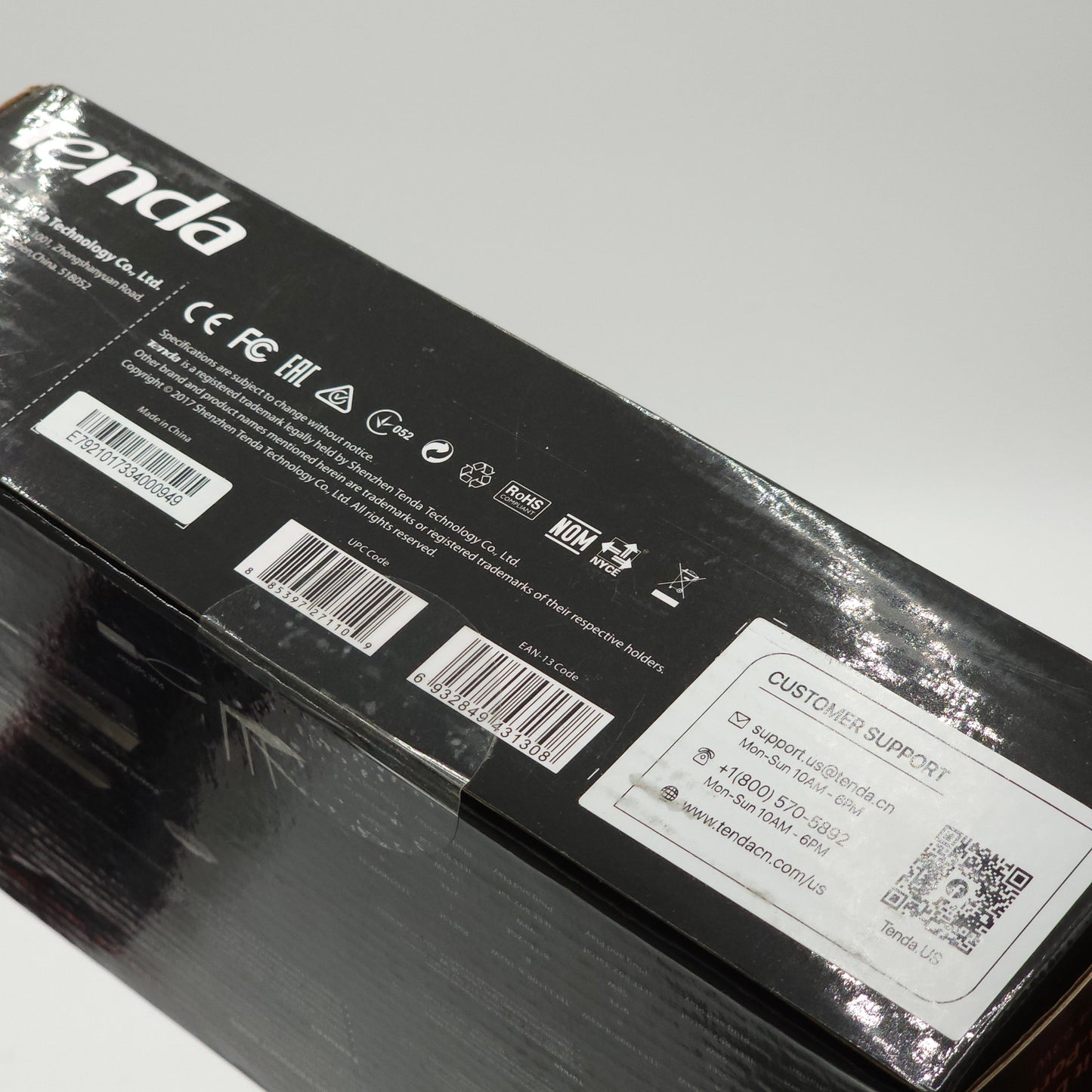 New Tenda 5 Port Gigabit PoE Switch TEG1105P-4-63W Lot of 7