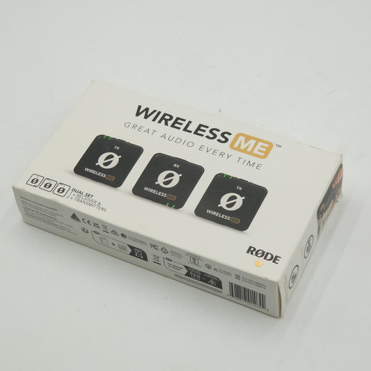 New Rode Wireless ME Dual Compact Wireless Microphone System WIMEDUAL