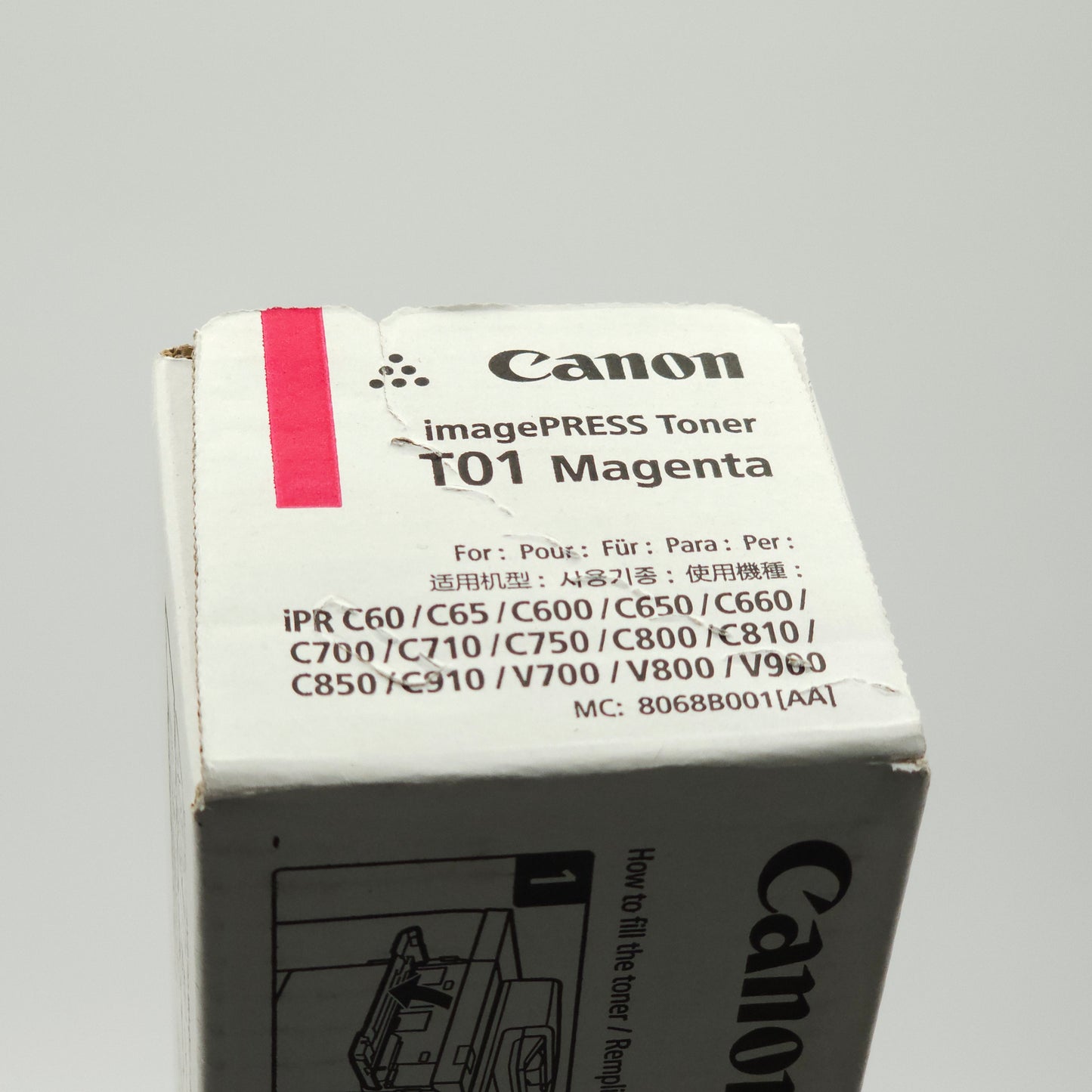 New Canon T01 F42-9321-001 Magenta Toner Cartridge