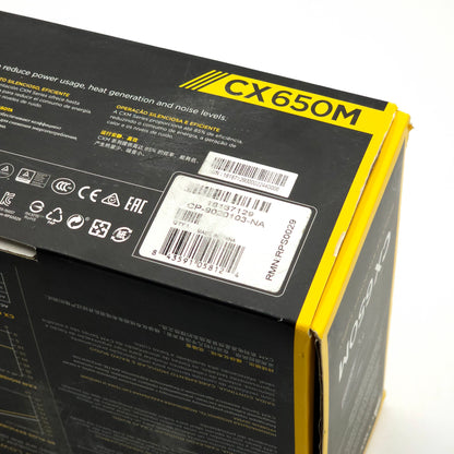 Corsair CX Series CX650M 650 Watt 80 PLUS® Bronze Certified Modular ATX PSU