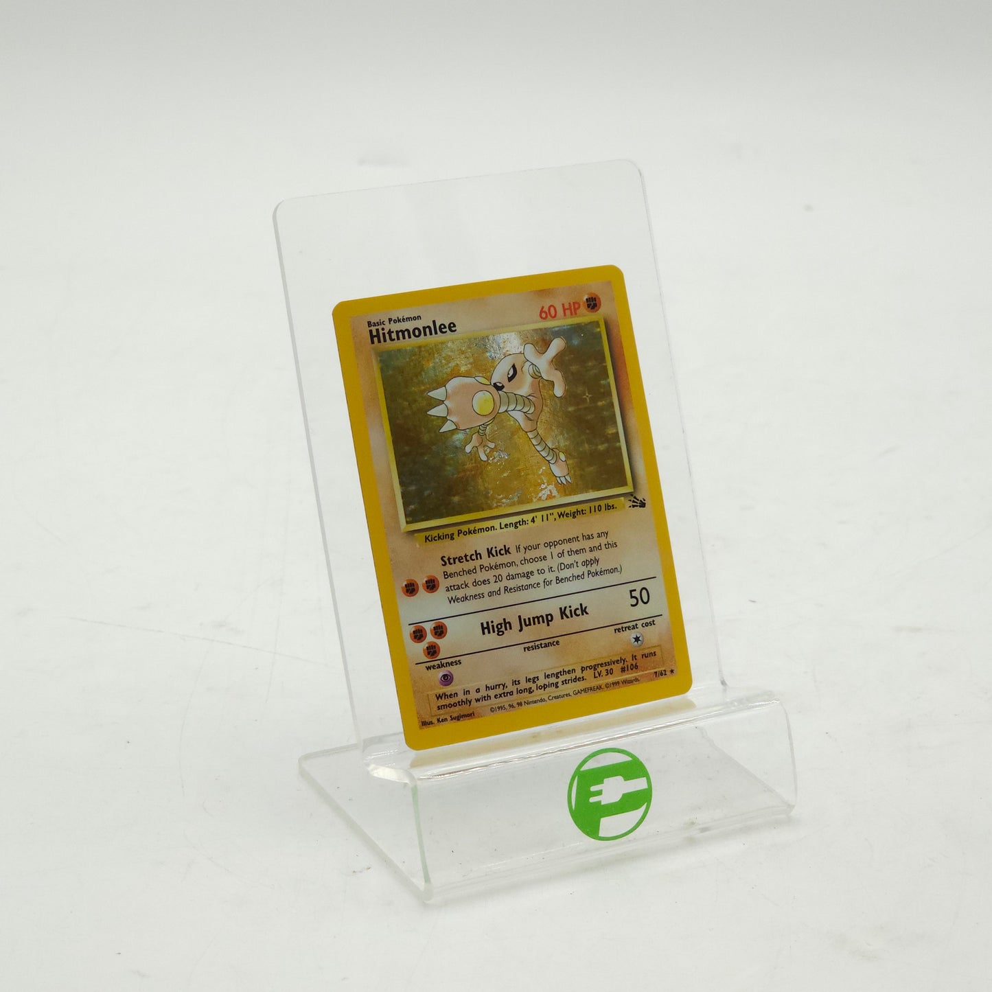 Pokémon TCG Base Set Hitmonlee 7/62 English