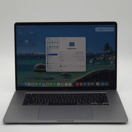 2019 Apple MacBook Pro 16" i9 2.3GHz 16GB RAM 1TB SSD Silver A2141