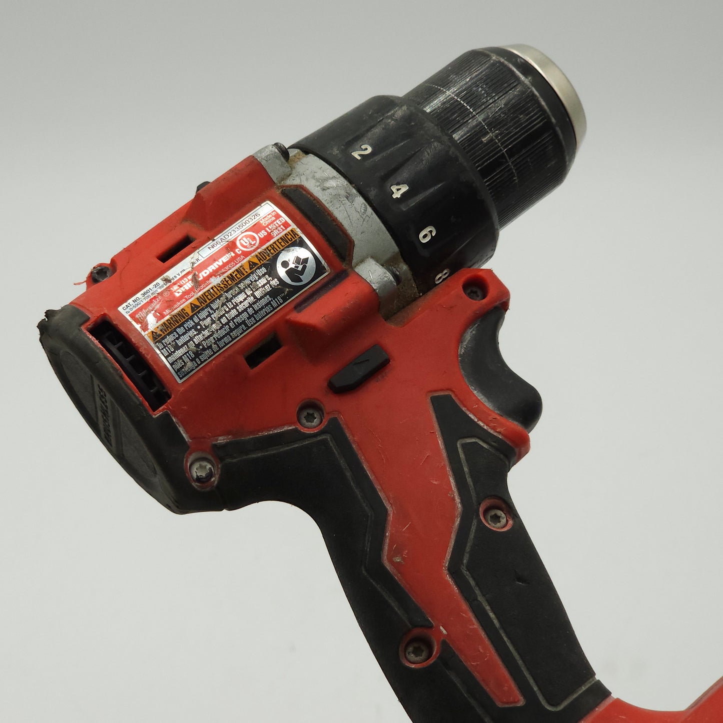 Milwaukee M18 3601-20 Drill/Driver M18 18V 1/2" Drill Driver Tool Kit