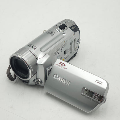 Canon FS10 CAMCORDER 10.1MP Digital SLR DSLR Camera