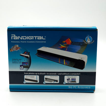 Pandigital PANSCN06R Red Handheld Scanner Converter