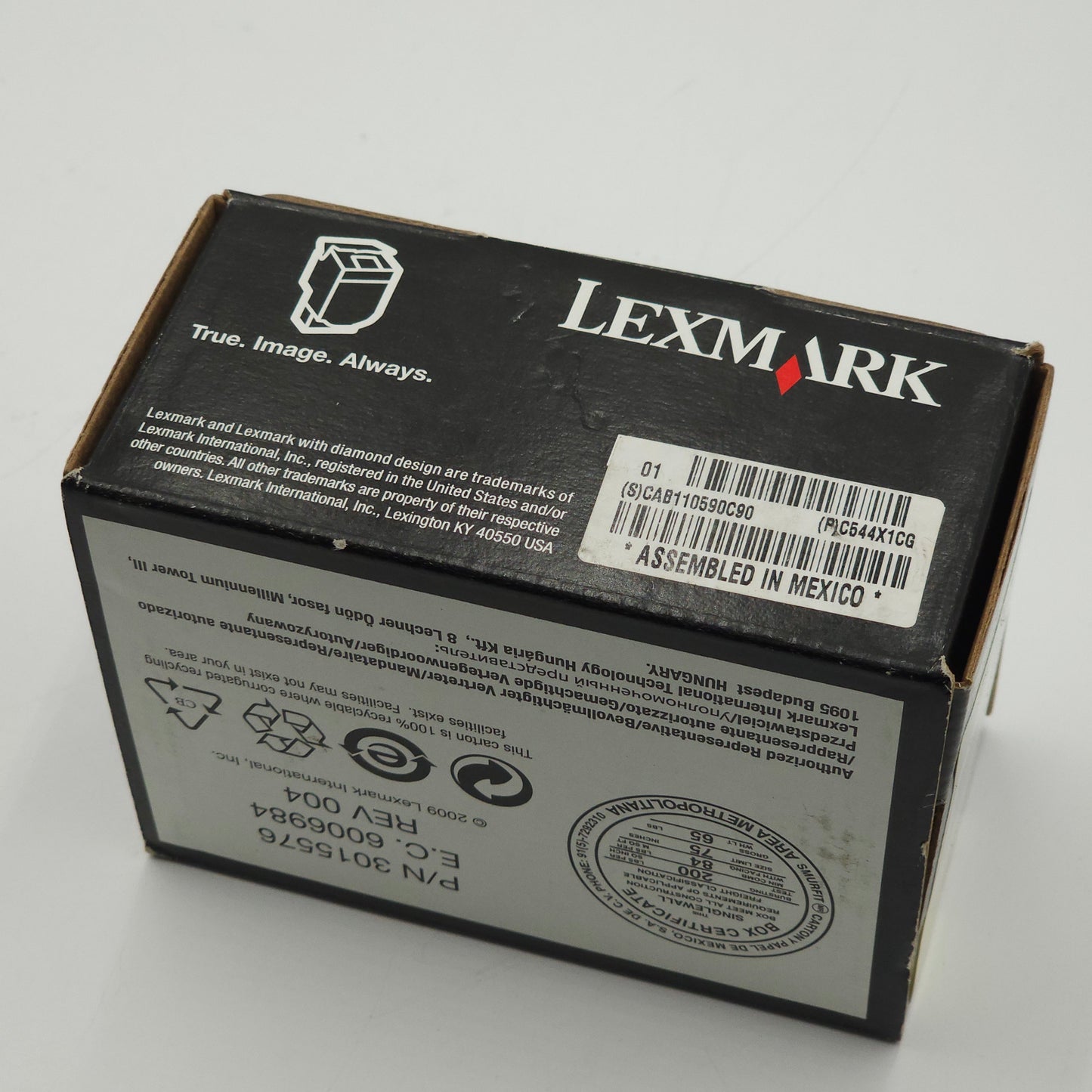 New Lexmark EXTRA High Yield Laser Toner Cartridge- Cyan C544X1CG