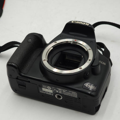 CANON 450D 12.2MP Digital SLR DSLR Camera